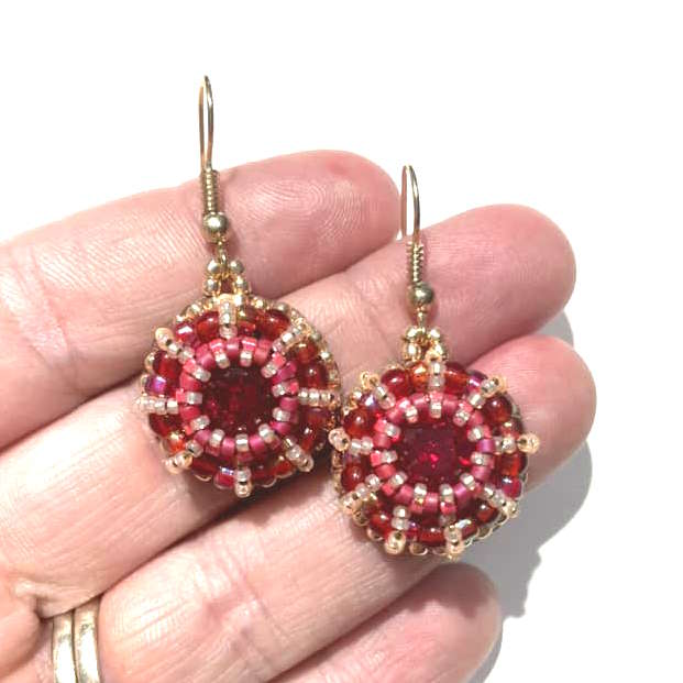 Kerrie Earrings Red Kit