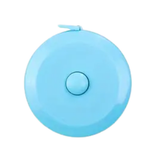 Retractable Tape Measure Light Blue