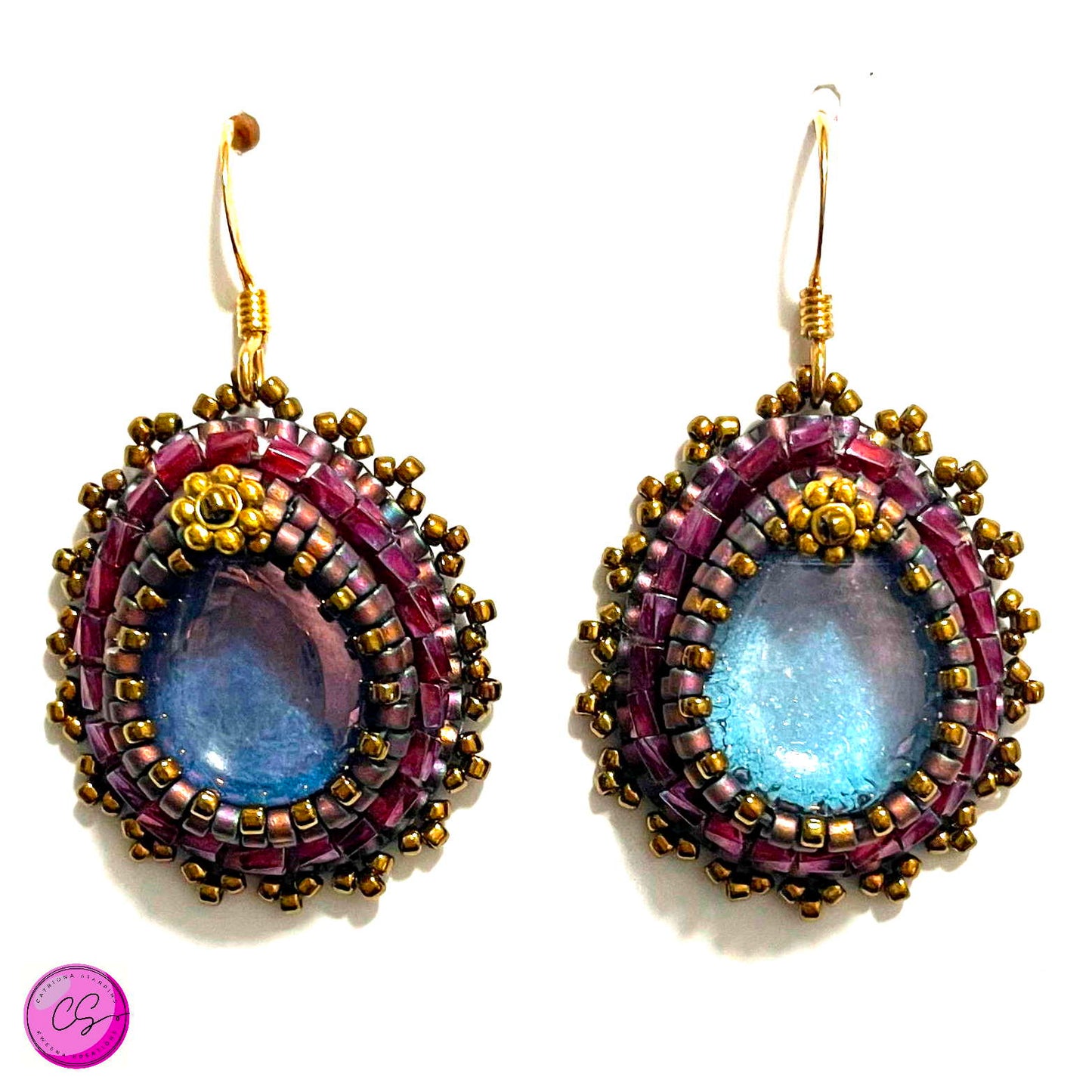 Rain Drop Earrings PDF Tutorial Download