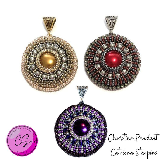 Tutorial - Christine Pendant designed by Catriona Starpins PDF Download