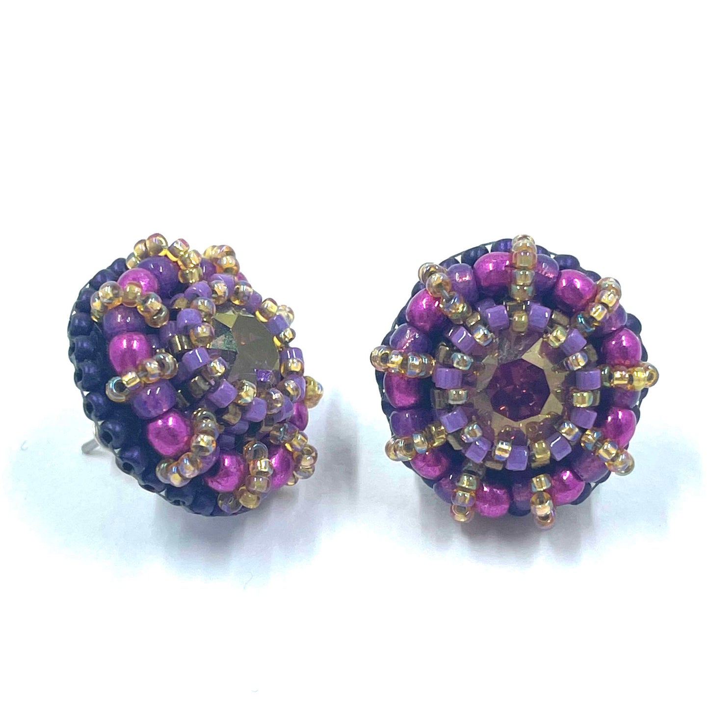 KIT - Purple Kerrie Earrings TUTORIAL SOLD SEPARATELY