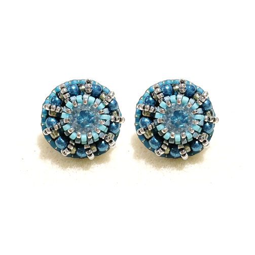 KIT - BLUE Kerrie Earrings TUTORIAL SOLD SEPARATELY