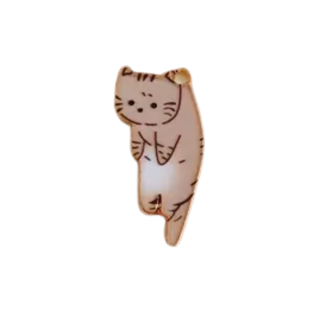 Magnetic Needle Minder Kitty Cat, Caramel